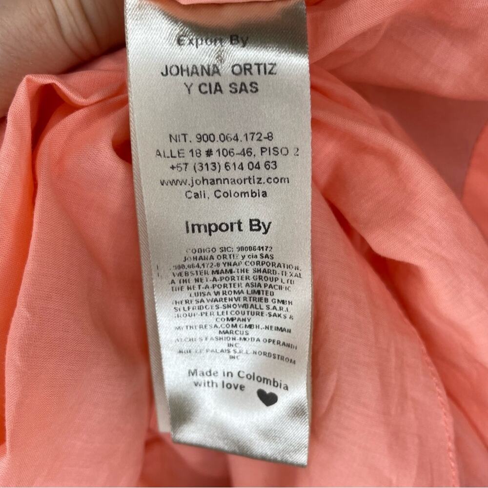 Johanna Ortiz Smooth Sky Jumpsuit in Bubblegum Size L - Picture 7 of 8